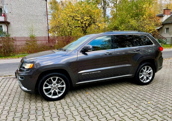 Jeep Grand Cherokee cena 110000 przebieg: 100000, rok produkcji 2015 z Czarna Białostocka małe 172